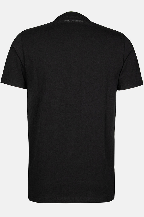 ΜΠΛΟΥΖΑ T-SHIRT KARL LAGERFELD - 990 ΜΑΥΡΟ